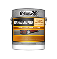 Waldwick Paint & Wallpaper Company GarageGuard is a water-based, catalyzed epoxy that delivers superior chemical, abrasion, and impact resistance in a durable, semi-gloss coating. Can be used on garage floors, basement floors, and other concrete surfaces. GarageGuard is cross-linked for outstanding hardness and chemical resistance.

Waterborne 2-part epoxy
Durable semi-gloss finish
Will not lift existing coatings
Resists hot tire pick-up from cars
Recoat in 24 hours
Return to service: 72 hours for cool tires, 5-7 days for hot tiresboom